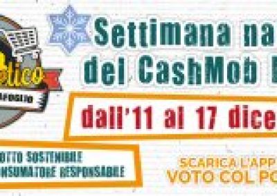 Settimana Nazionale Cash Mob Etico 2017