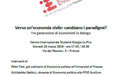 Festival Nazionale dell’Economia Civile, verso il Forum di Etica Civile